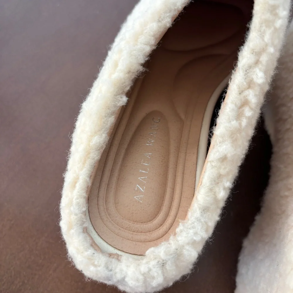Azalea Wang cozy clogs